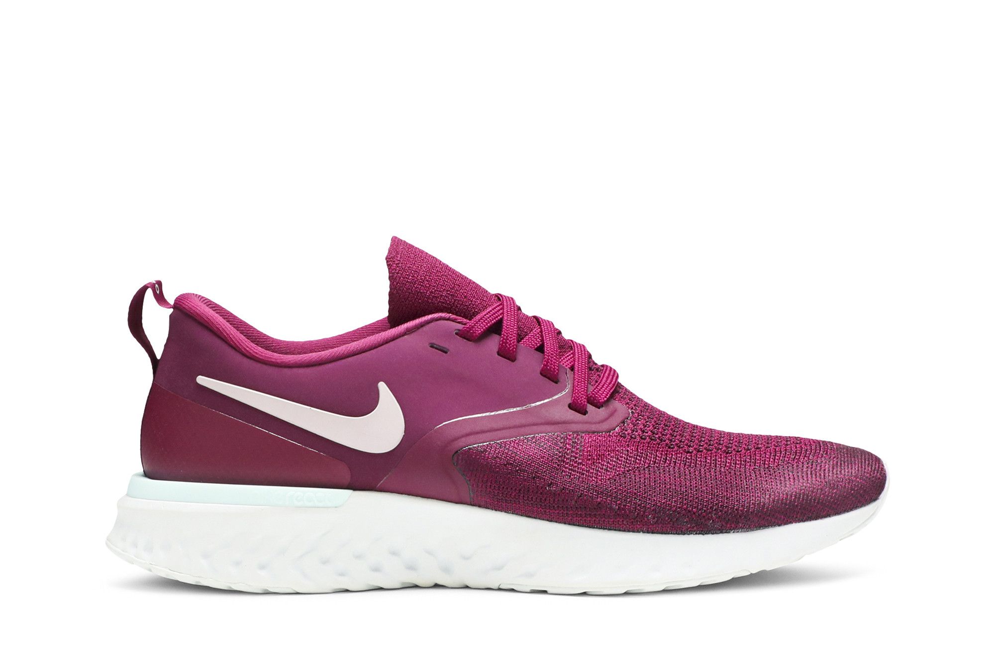 Size 6.0 Wmns Odyssey React Flyknit 2 Raspberry Red