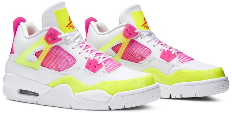 Air Jordan 4 Retro GS Lemon Venom