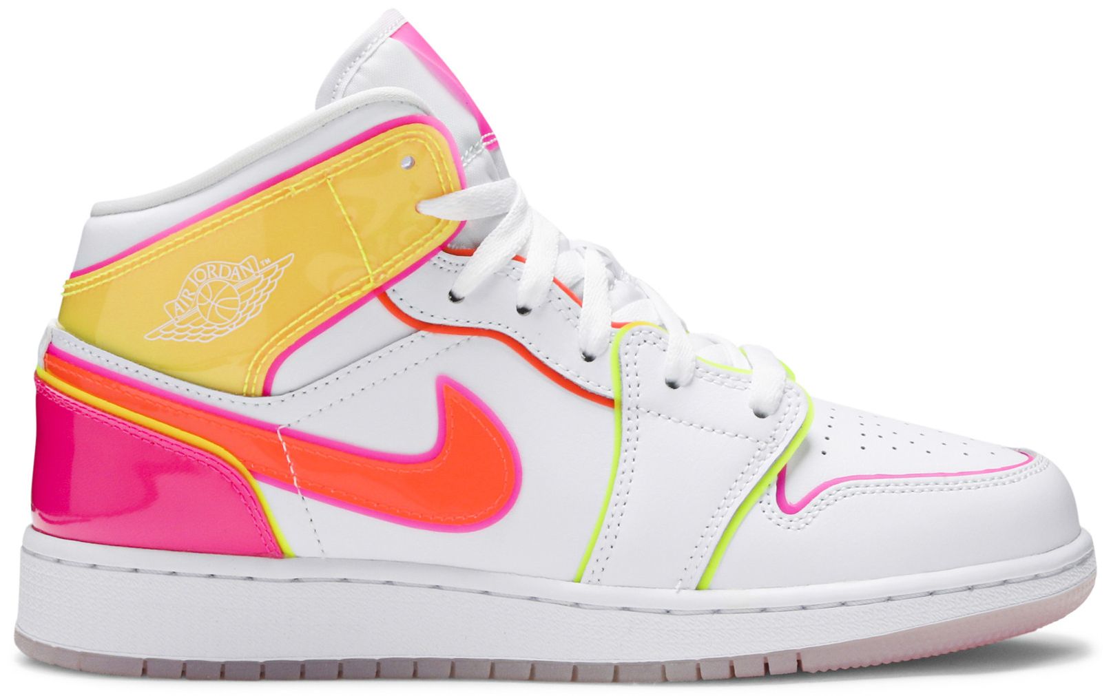 Buy Air Jordan 1 Mid SE GS 'Edge Glow' CV4611 100 GOAT
