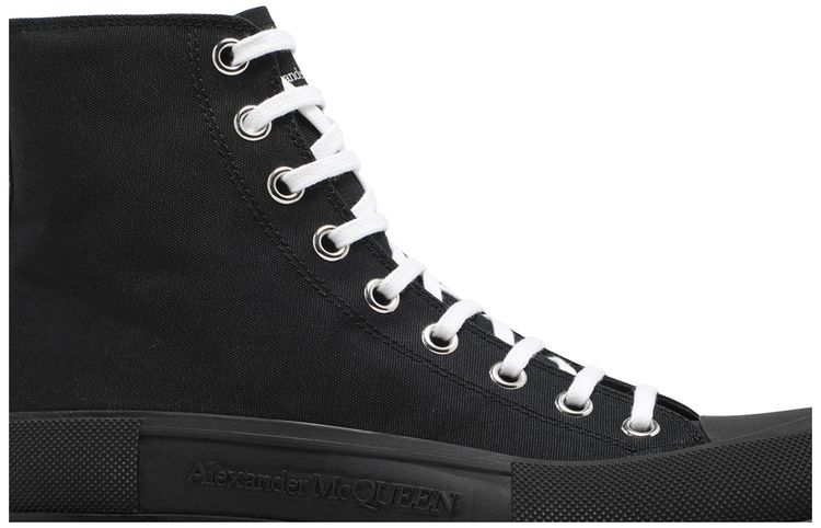 Alexander McQueen Tread Slick Boots Black