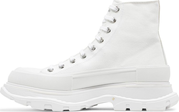 Alexander McQueen Tread Slick Boots White