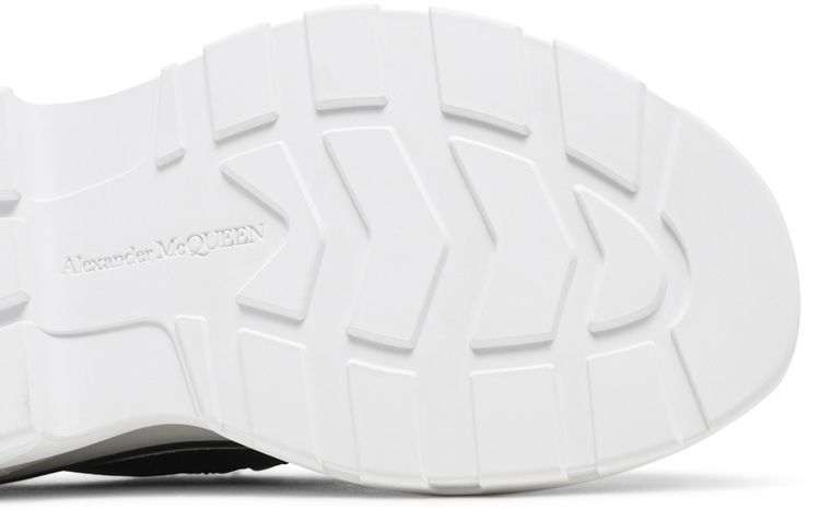 Alexander McQueen Wmns Tread Slick Lace Up Black White