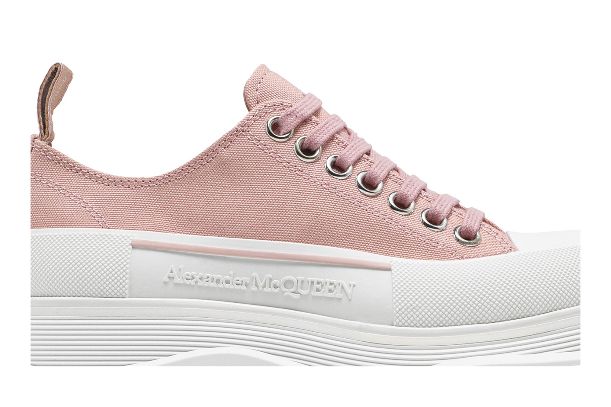Buy Alexander McQueen Wmns Tread Slick Lace Up 'Magnolia
