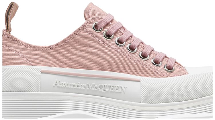 Alexander McQueen Wmns Tread Slick Lace Up Magnolia