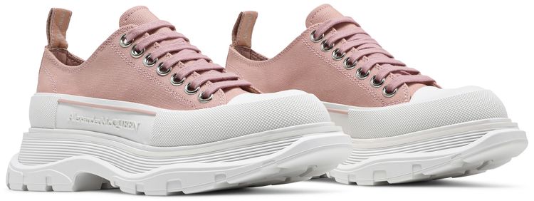 Alexander McQueen Wmns Tread Slick Lace Up Magnolia