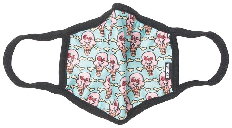 Icecream Shaking Mask Pastel Turquoise