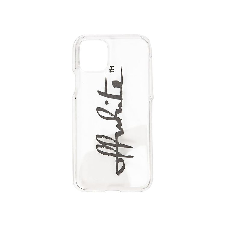 Buy Off-White Transparent iPhone 11 Pro Cover 'Transparent' -  OWPA012E20PLA0117910 | GOAT
