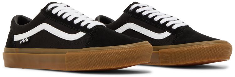Vans Skate Old Skool Checkerboard   Black Gum