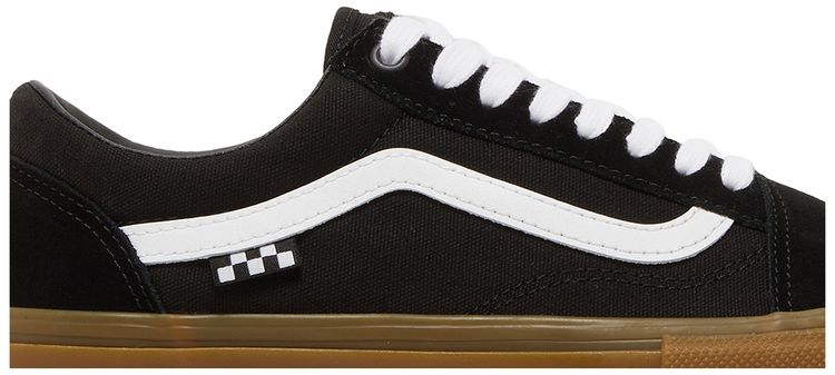 Vans Skate Old Skool Checkerboard   Black Gum