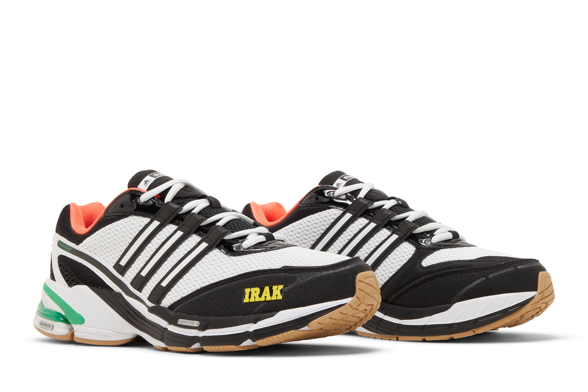 Buy IRAK x adidas Supernova Cushion 7 'Black Vivid Green' - GZ9787
