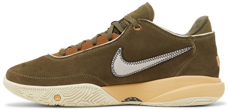 Nike Mens LeBron 20 Olive Green