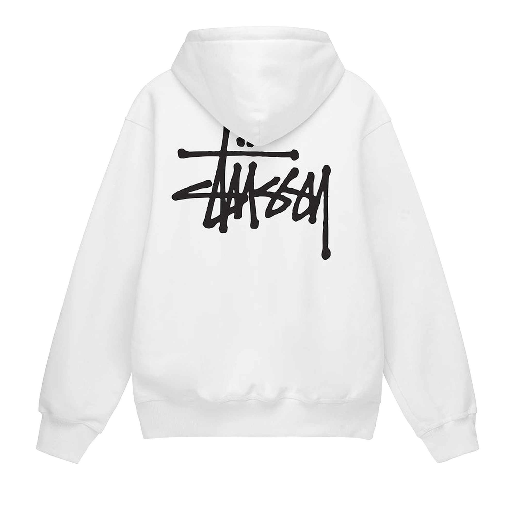 Buy Stussy Basic Zip Hoodie 'White' - 1974762 WHIT | GOAT