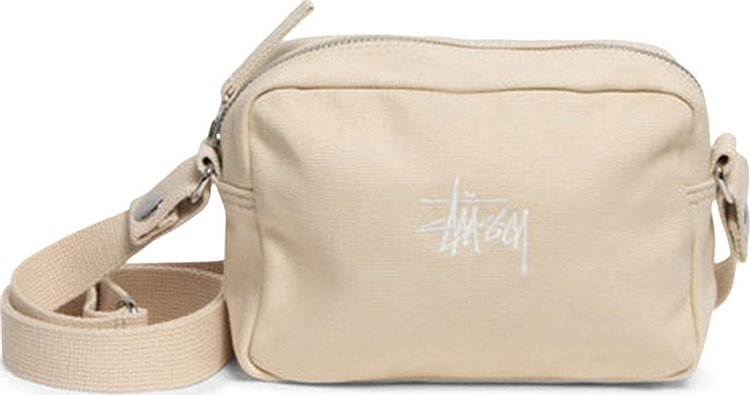 Stussy Canvas Side Pouch 'Natural'