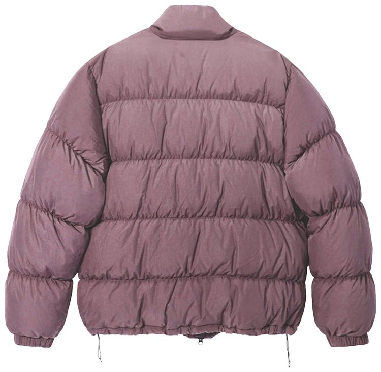 Stussy Ripstop Down Puffer Jacket Rose