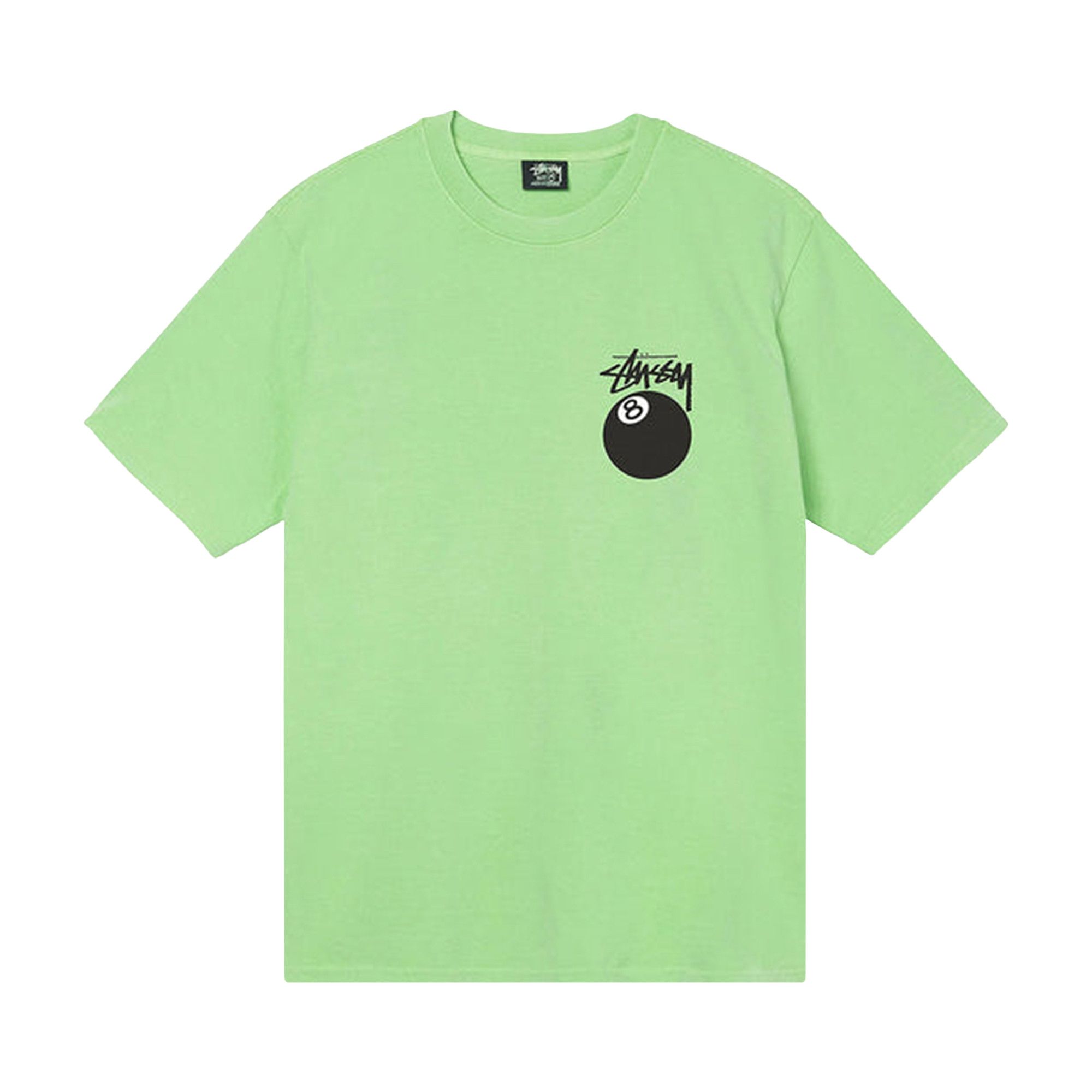 Buy Stussy 8 Ball Pigment Dyed Tee 'Green' - 1904864 GREE | GOAT