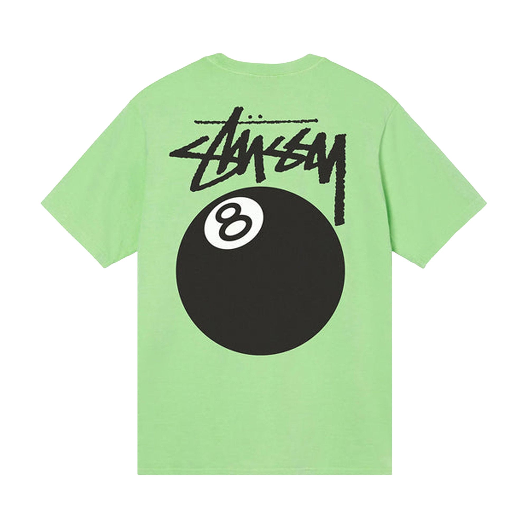 Buy Stussy 8 Ball Pigment Dyed Tee 'Green' - 1904864 GREE | GOAT