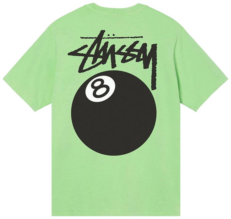 Stussy 8 Ball Pigment Dyed Tee Green