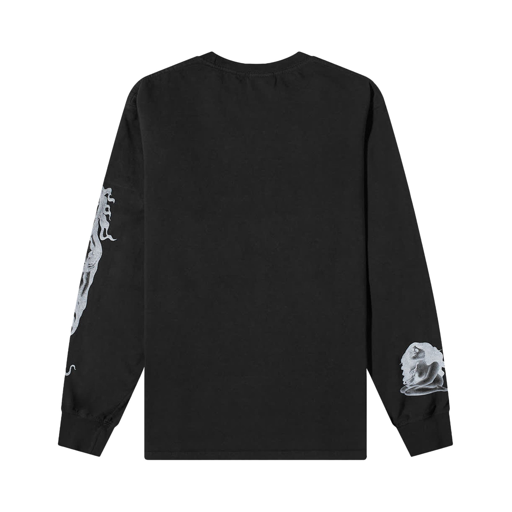 Buy Stussy Venus Pigment Dyed Long-Sleeve Tee 'Black' - 1994810 BLAC | GOAT