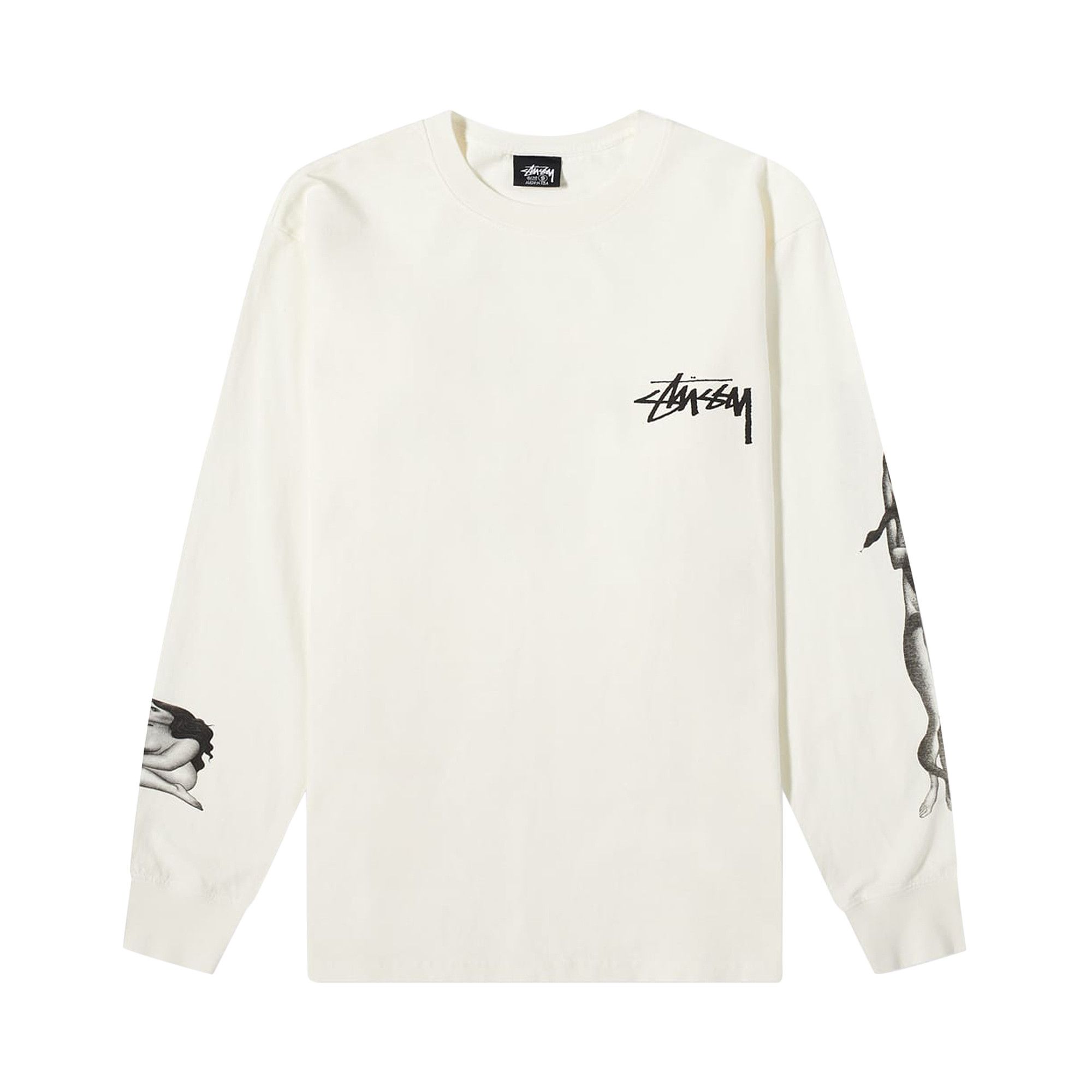 トップス STUSSY AUTHENTIC TEE VENUS New Stussy 1st Venus Pigment Dyed Tee T-Shirt Black Size XL