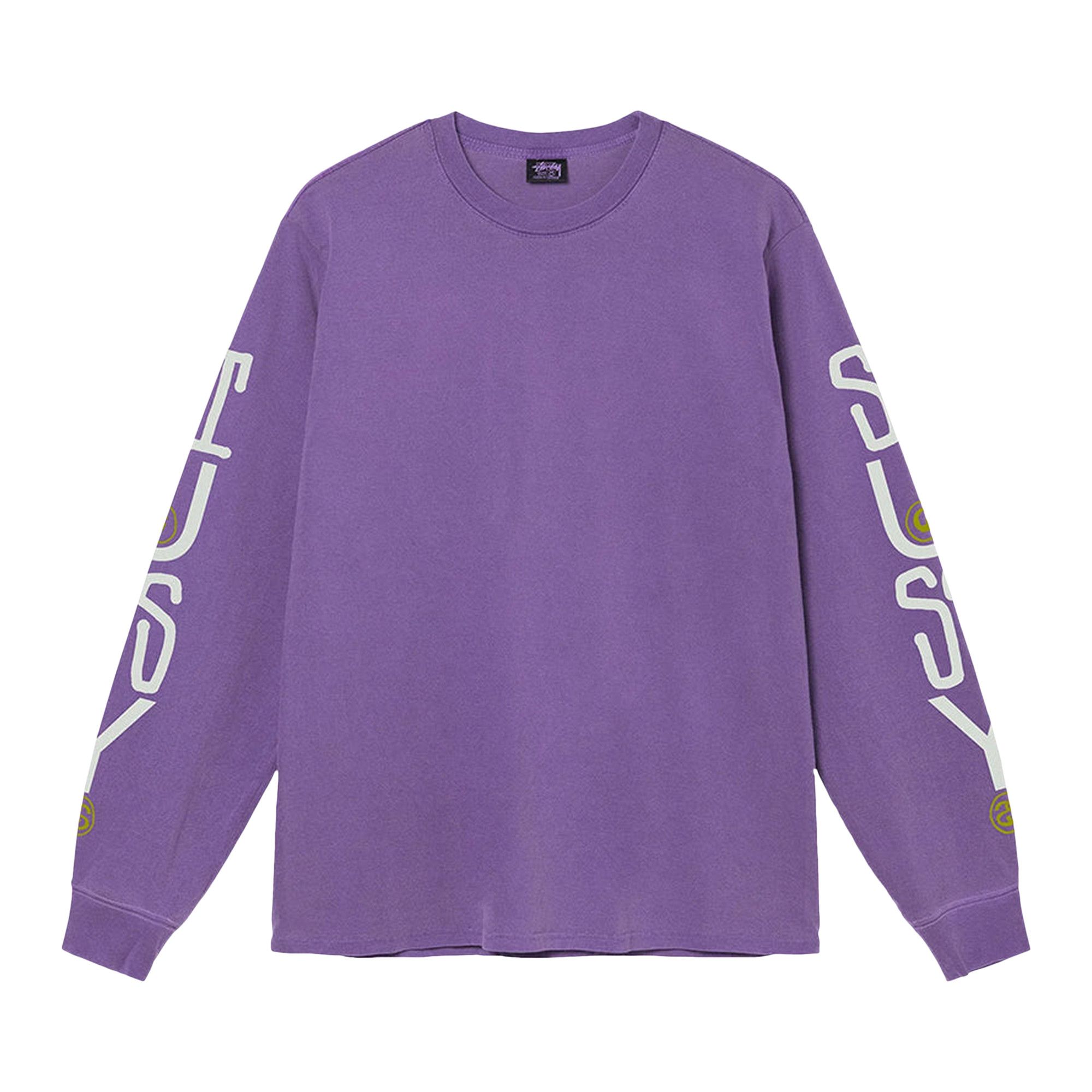 Purple stussy best sale t shirt