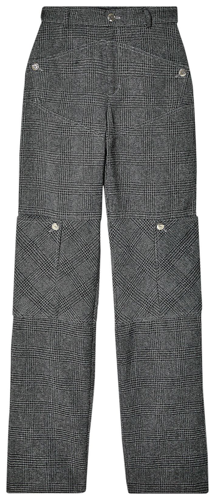 Kiko Kostadinov Quad Pocket Trouser Smoke CheckAsh