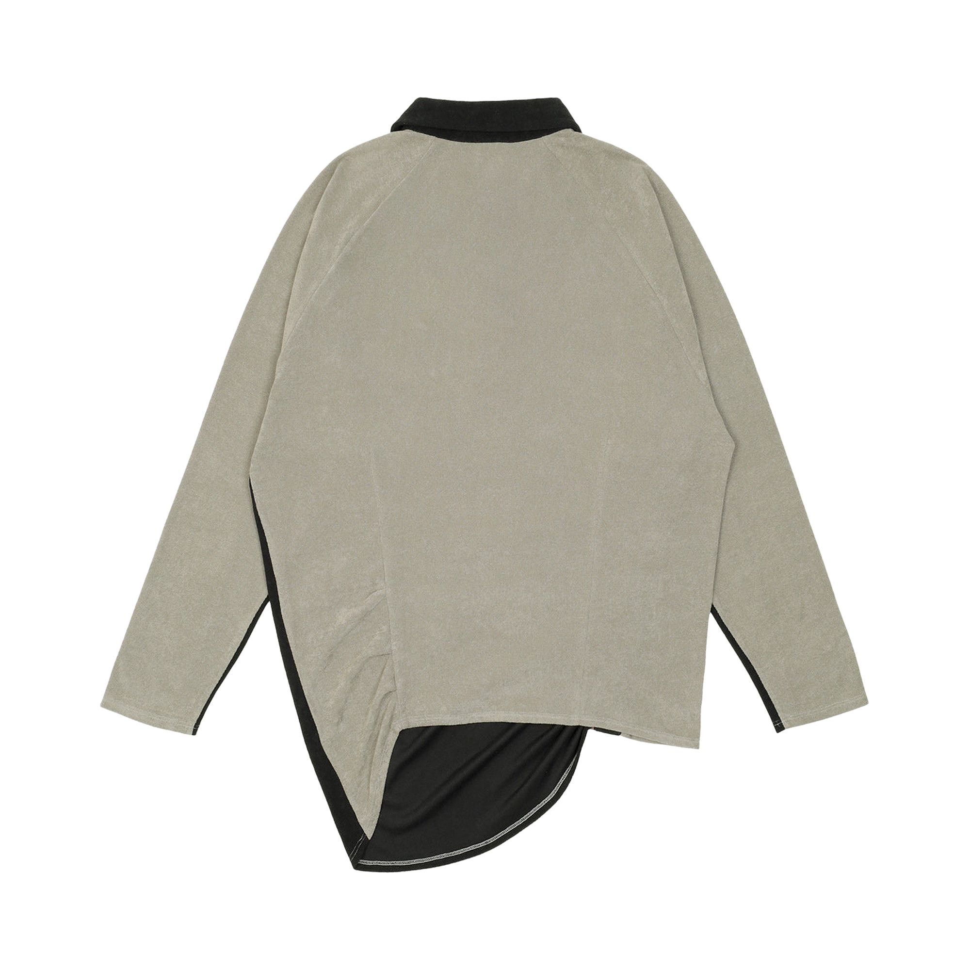 Buy Kiko Kostadinov Halisha Long-Sleeve Top 'Ebony Black