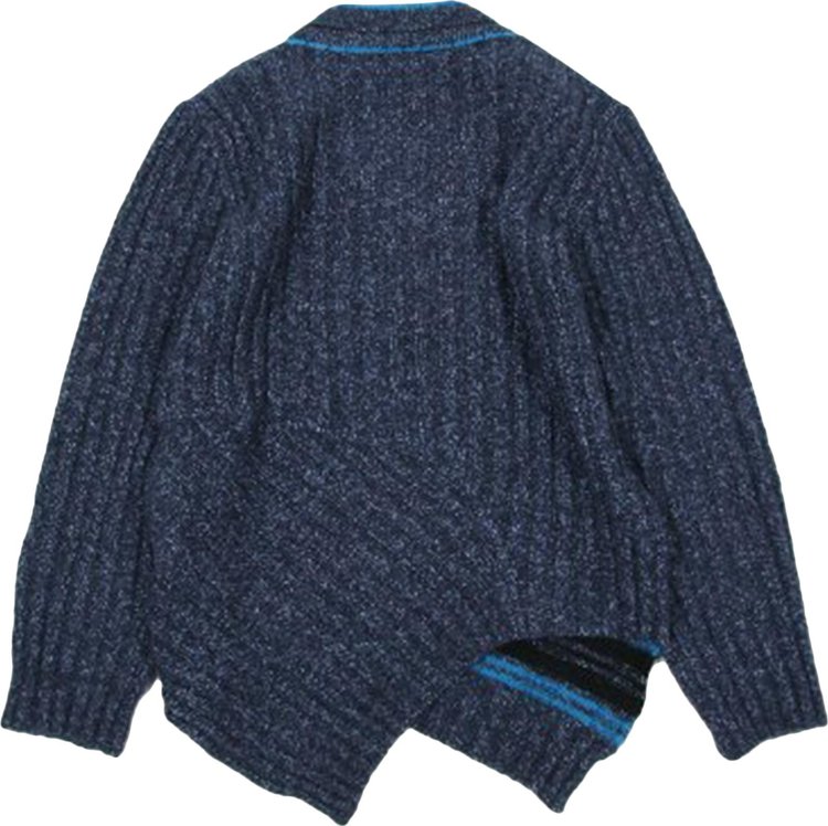 Kiko Kostadinov Brutus Jumper Navy MelangeCobalt