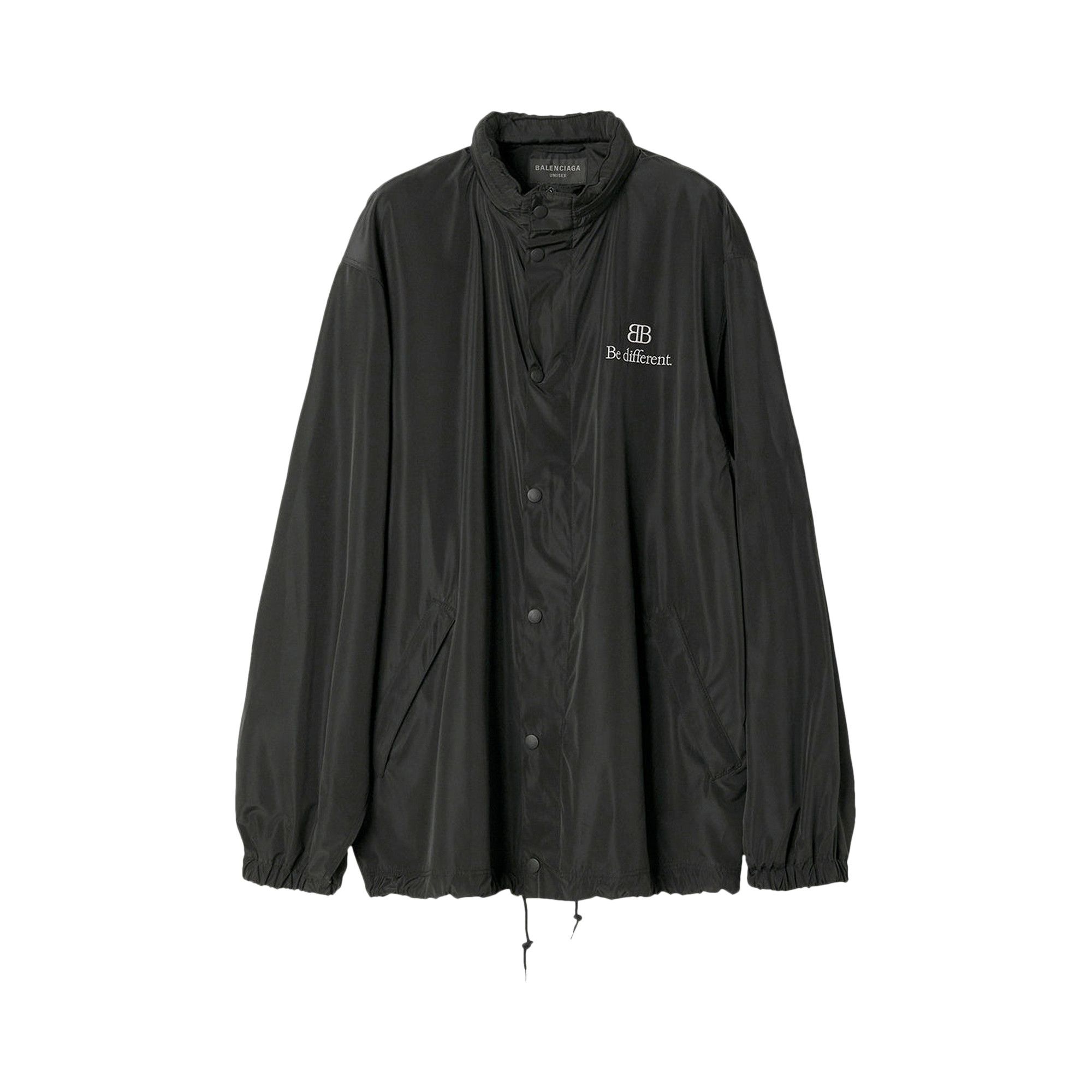 Balenciaga windbreaker womens olive discount