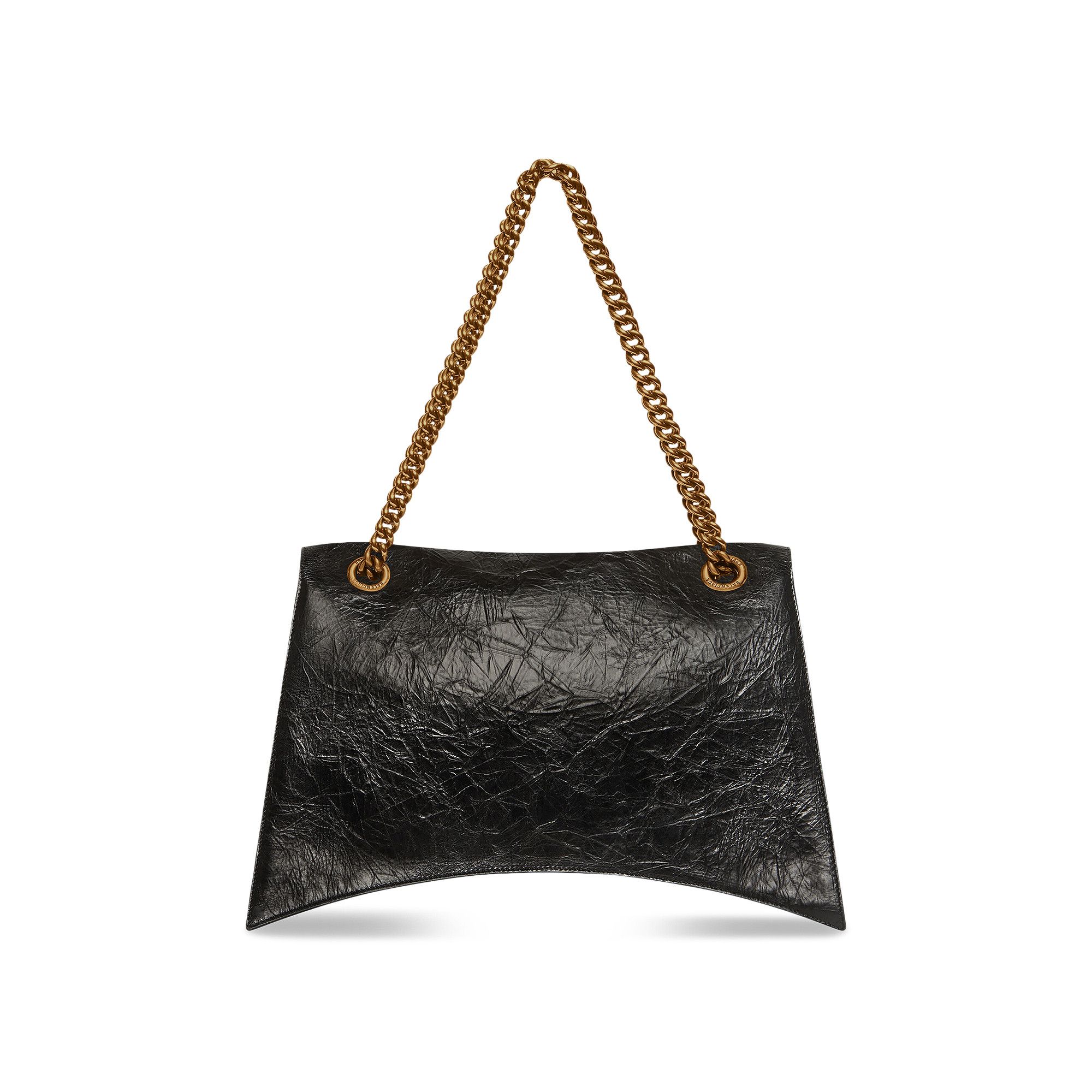 Buy Balenciaga Large Crush Chain Shoulder Bag 'Black