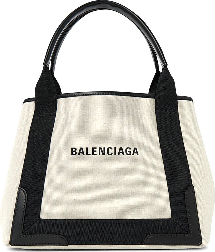 Balenciaga Cabas Tote Bag 'White/Black'