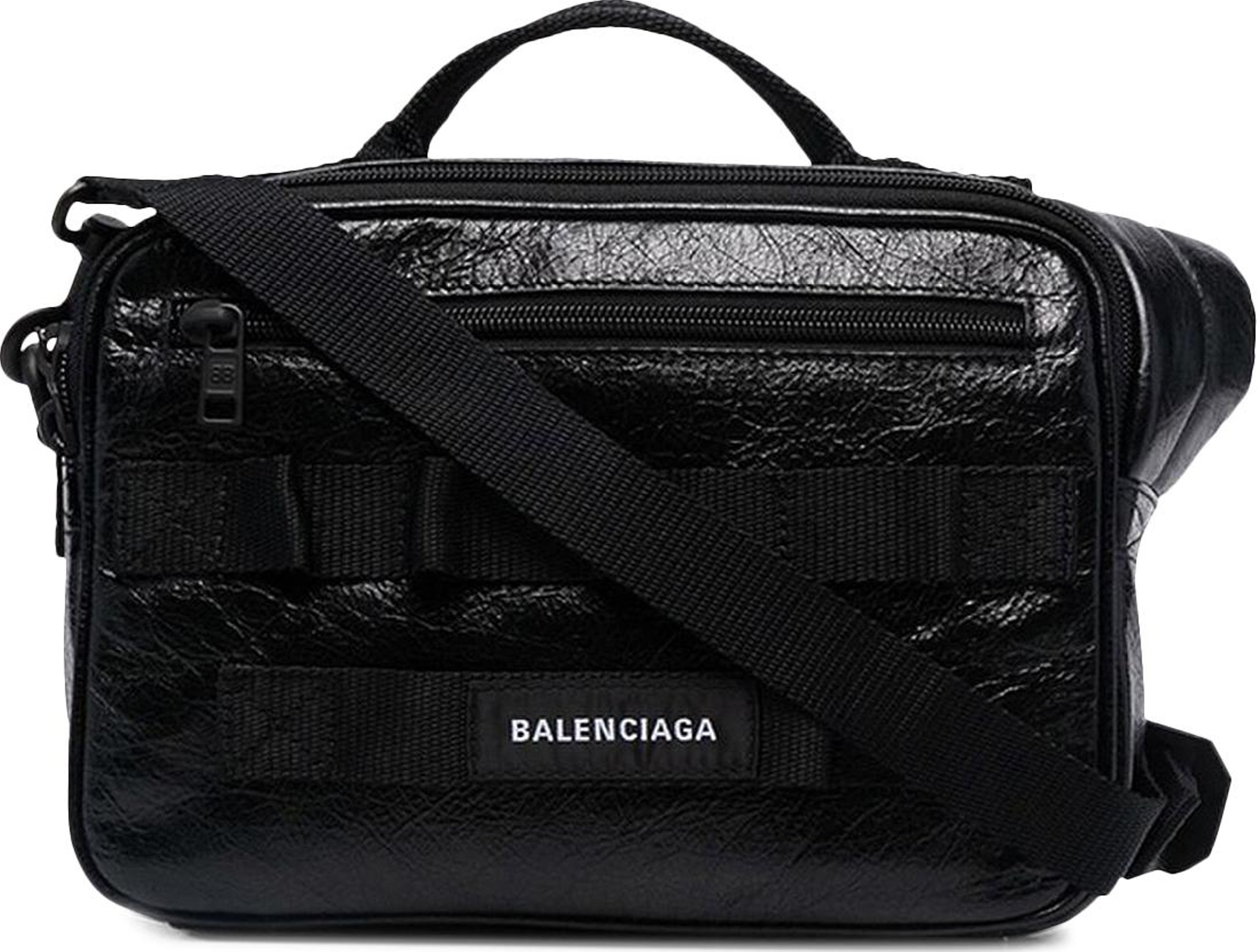 Buy Balenciaga Army Pouch Crossbody Bag 'Black' - 669538 1VGI7 1000 | GOAT