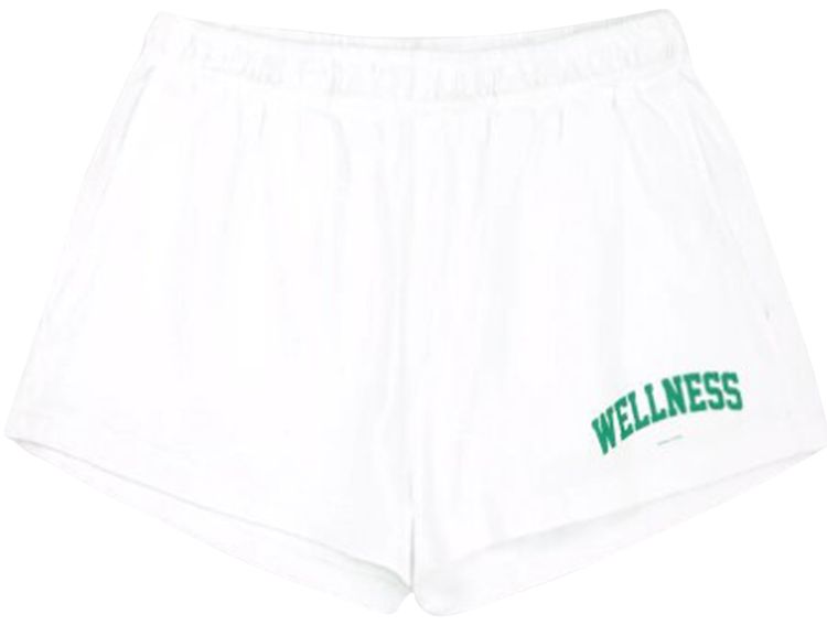 Sporty  Rich Wellness Ivy Disco Short WhiteGrass
