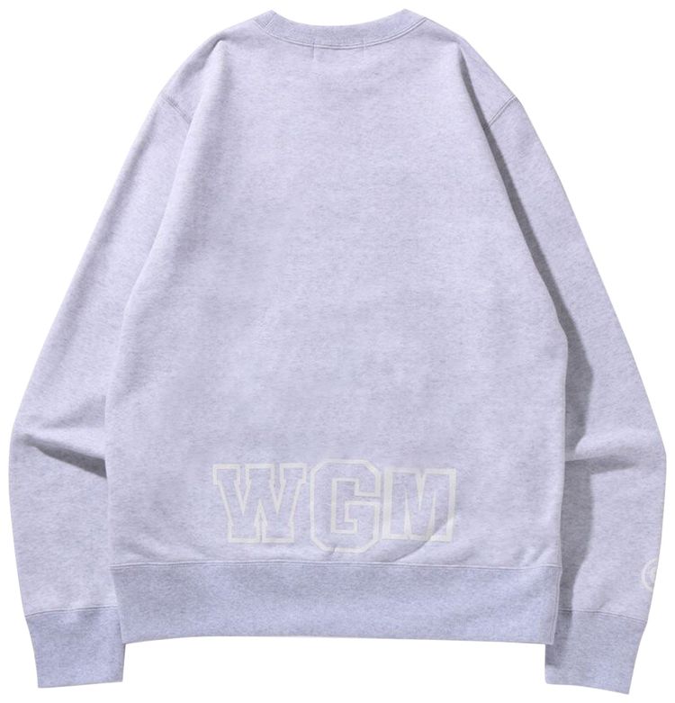 BAPE Shark Crewneck Grey