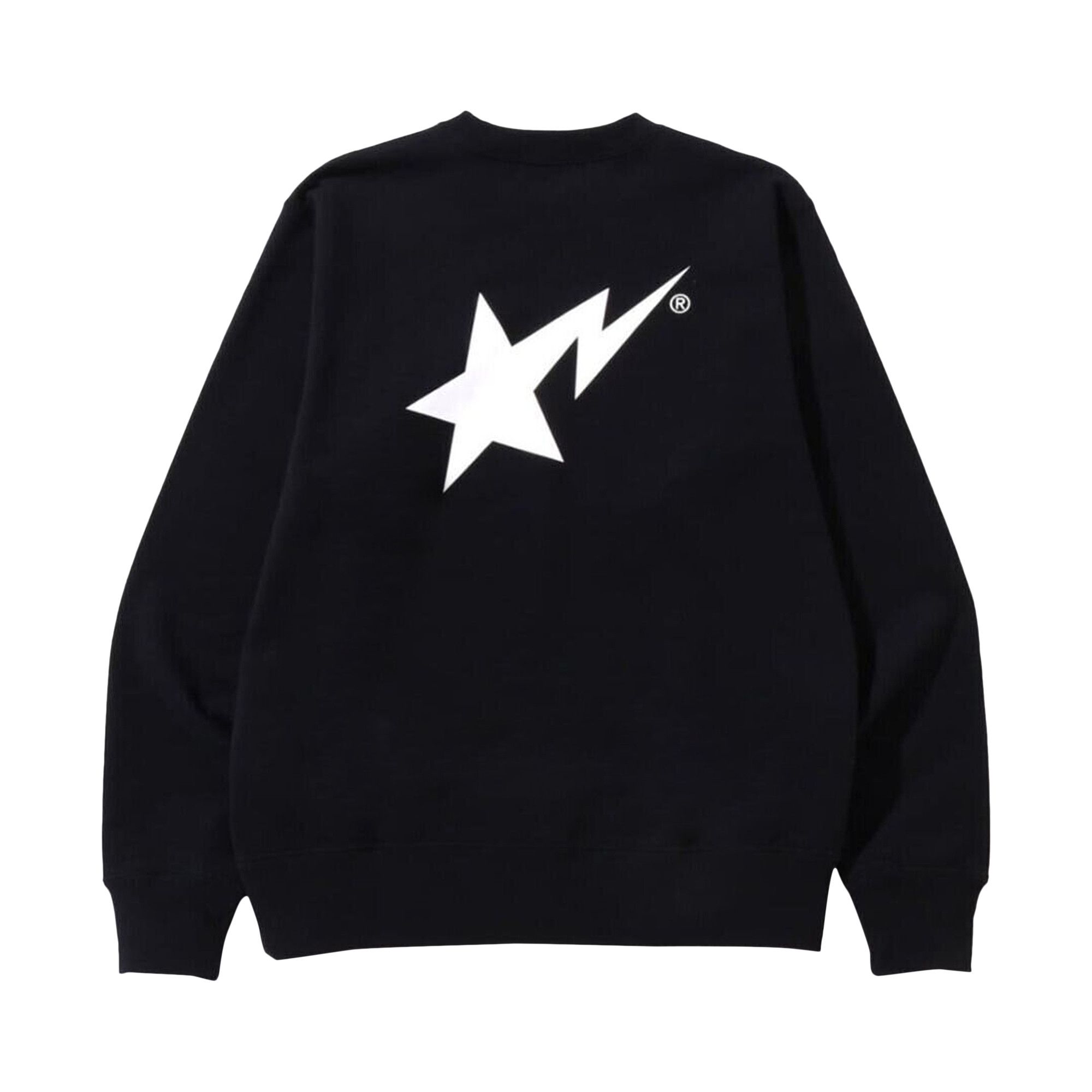 Buy BAPE Sta Logo Crewneck 'Black' - 1I30 113 018 BLACK | GOAT