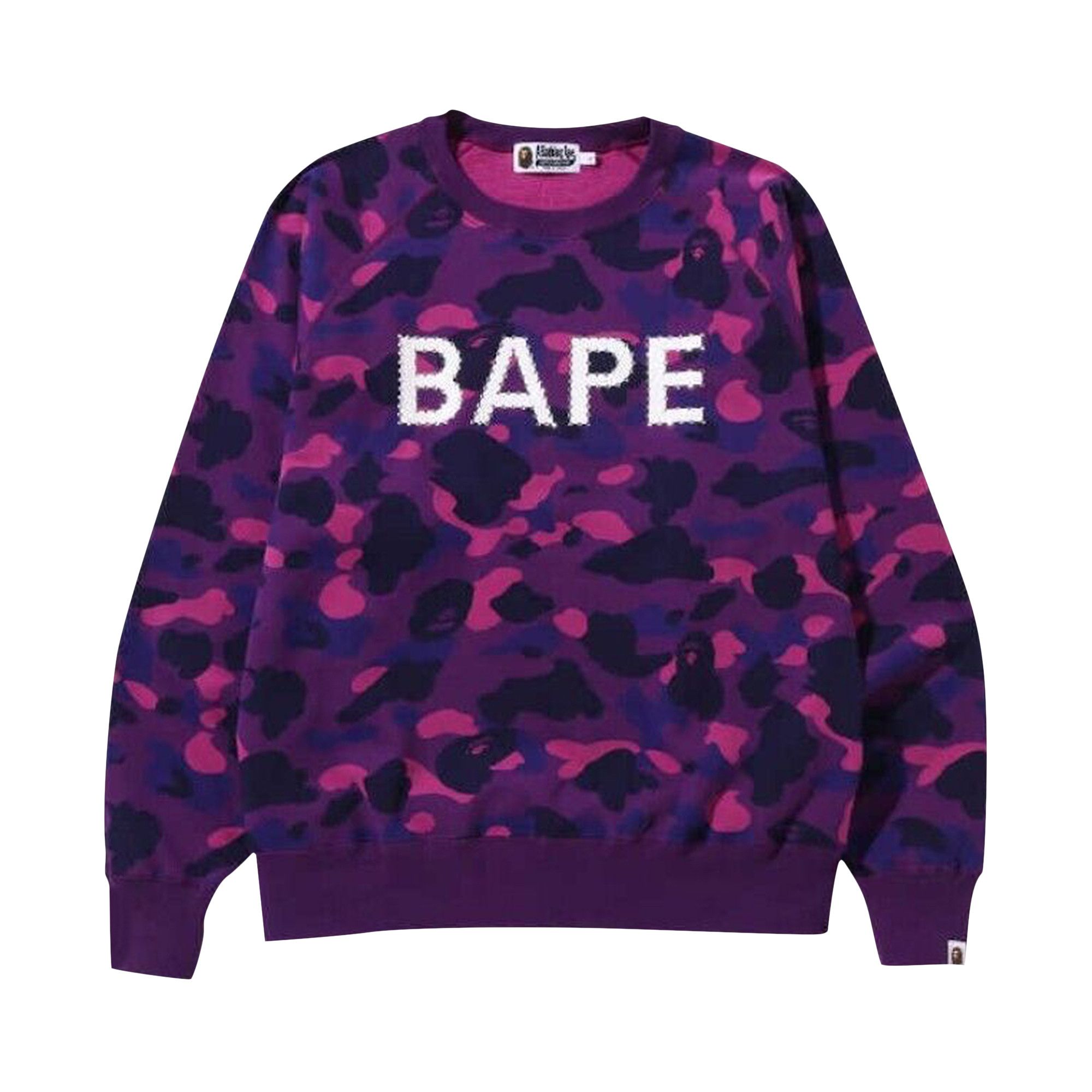 Bape crewneck purple 2025