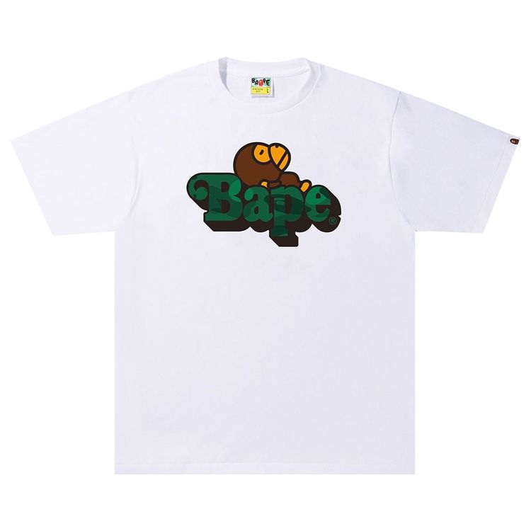 BAPE Color Camo C Milo On Tee WhiteGreen