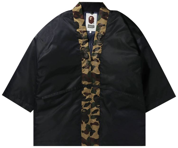 BAPE 1st Camo Hanten Down Jacket Green