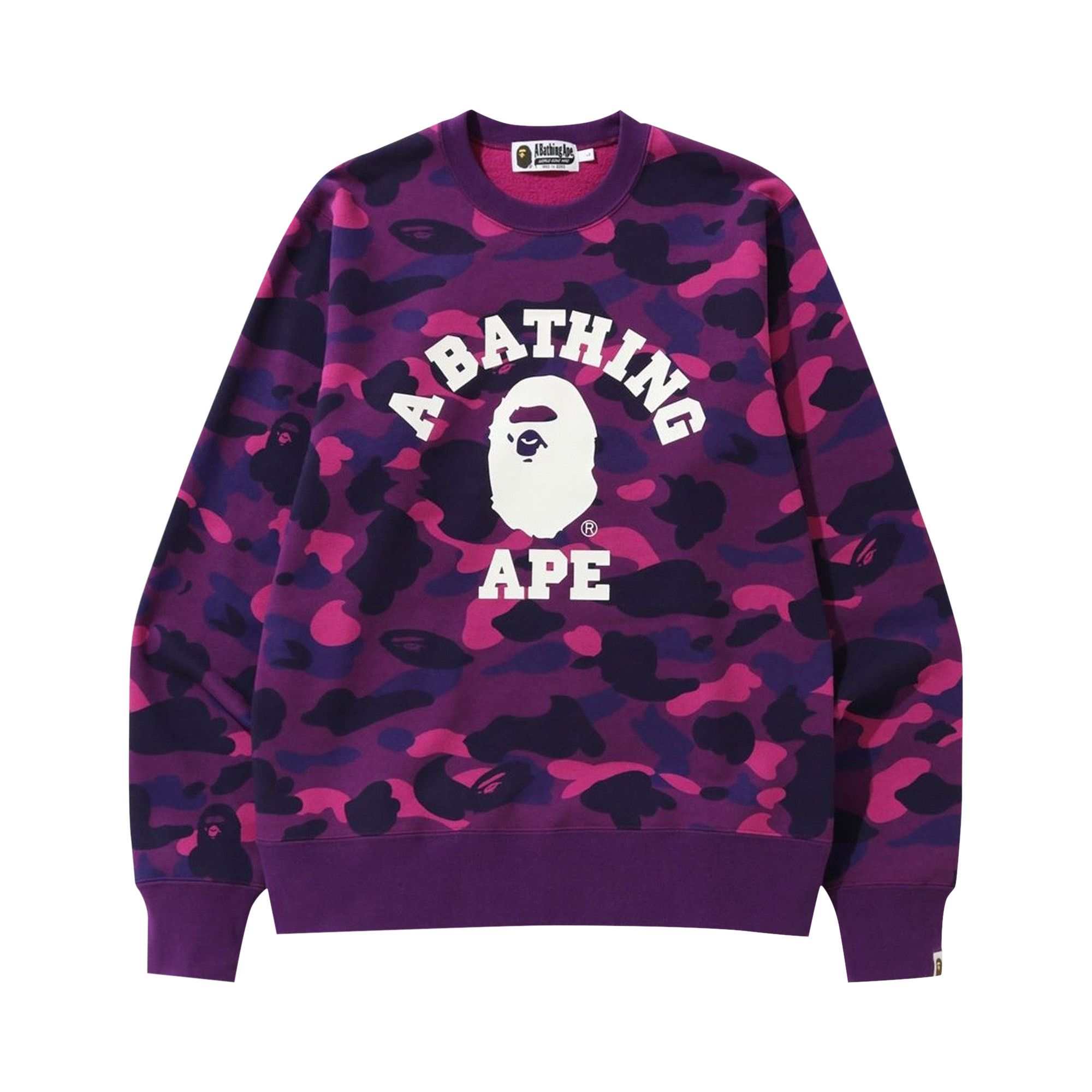 Bape hoodie violet cheap