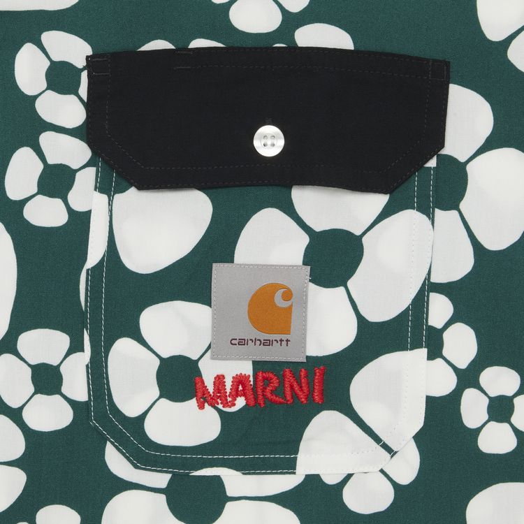 Marni x Carhartt WIP Shirt Forest Green