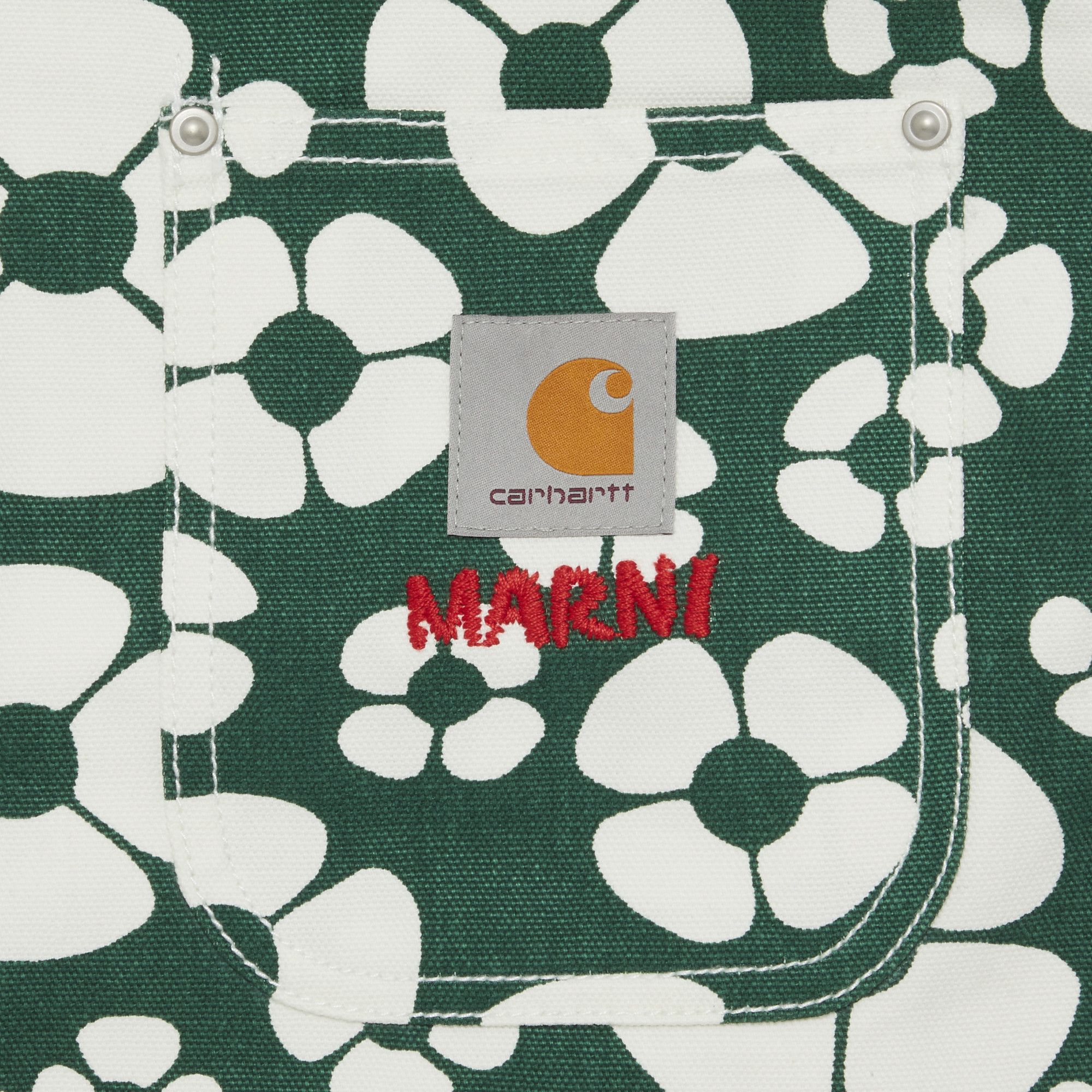 Buy Marni x Carhartt WIP Jacket 'Forest Green' - GUMU031289 UTX001