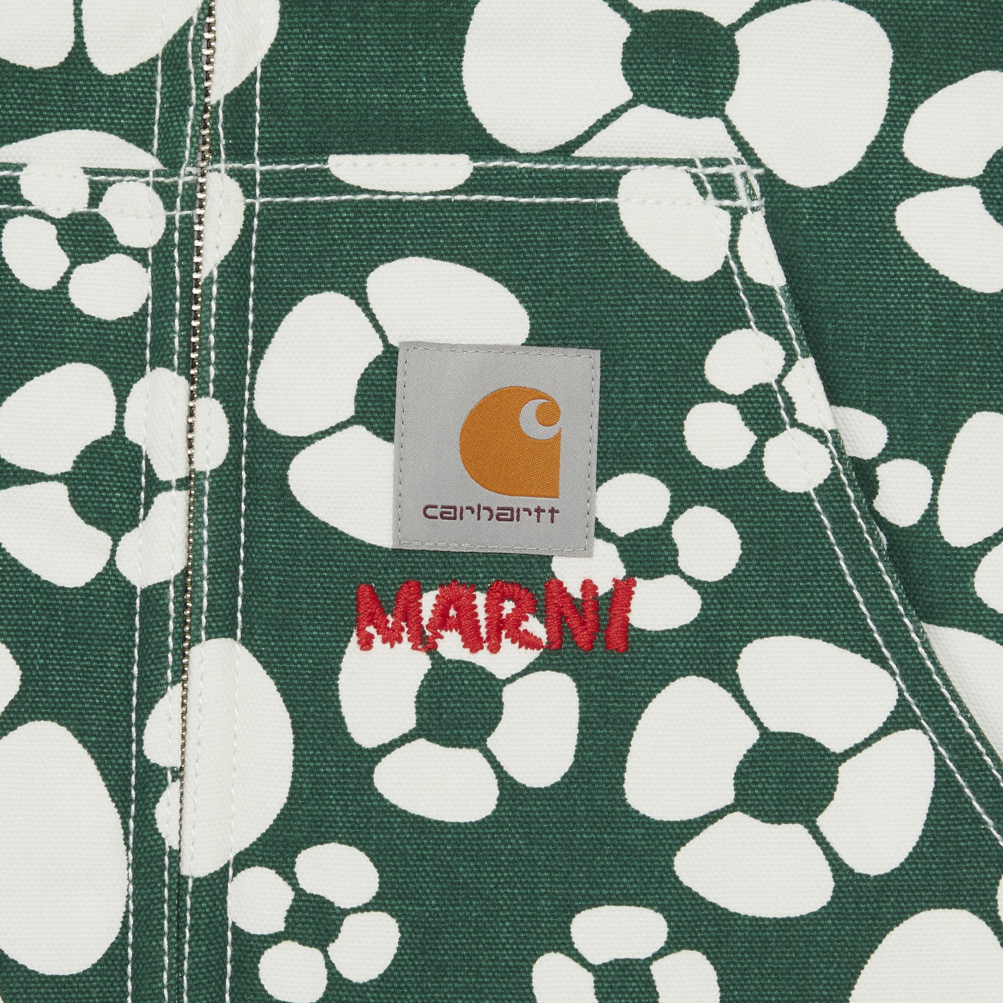 Buy Marni x Carhartt WIP Jacket 'Forest Green' - GUMU031291 UTX001