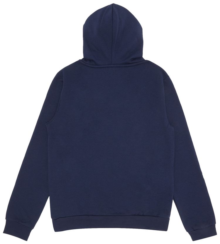 Paris Saint Germain Essential Logo Hooded Sweatshirt Blue