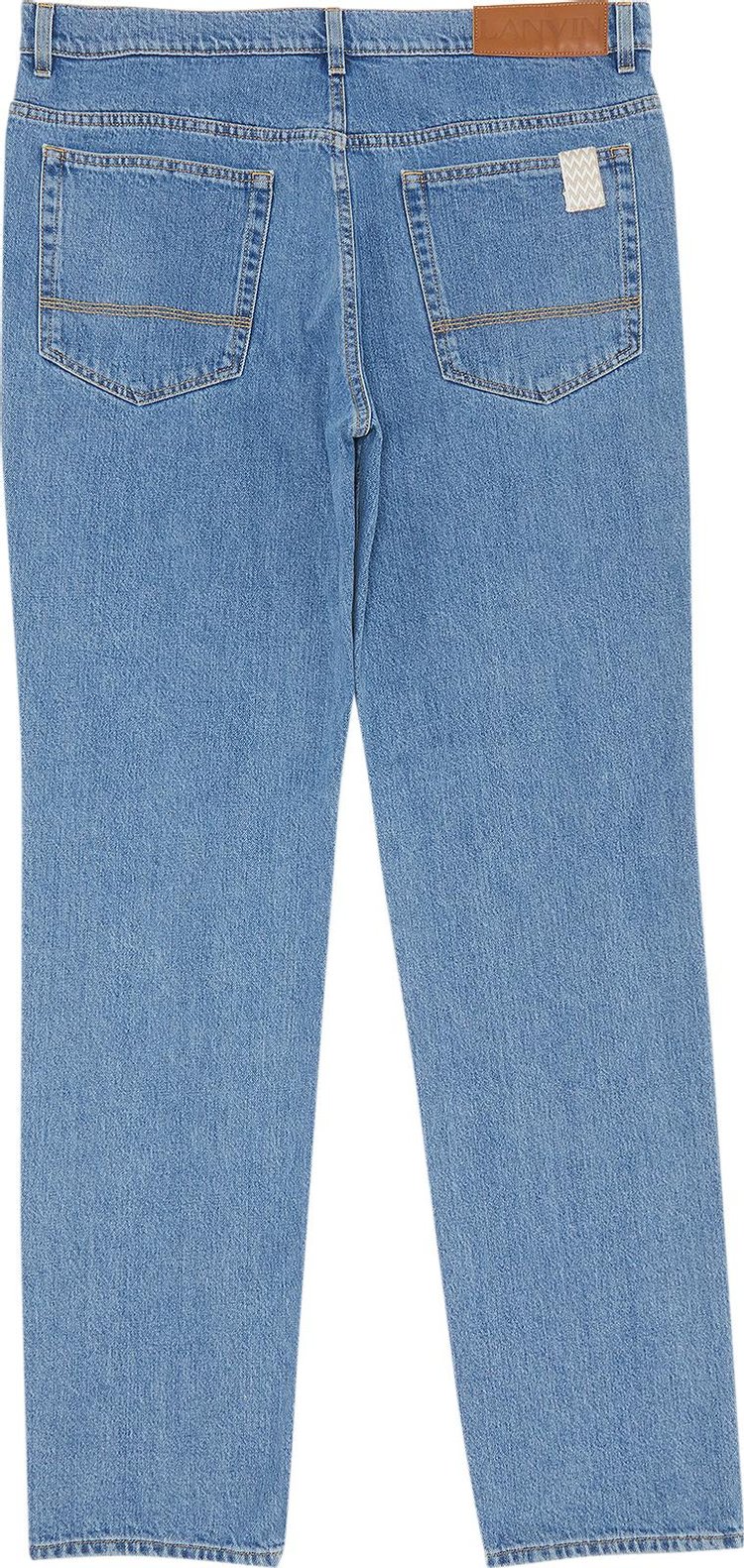 Lanvin Curb Fit Jeans Light Blue