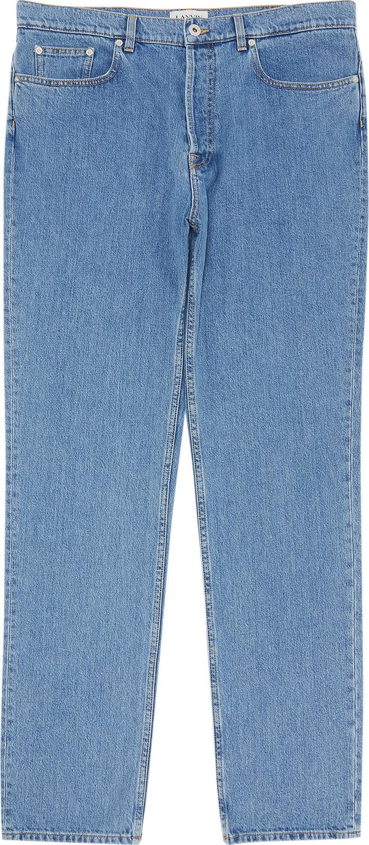 Lanvin Curb Fit Jeans 'Light Blue'