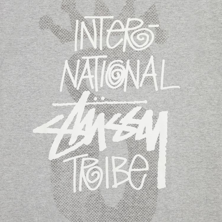 Stussy Gear International Tribe Tee Grey Heather