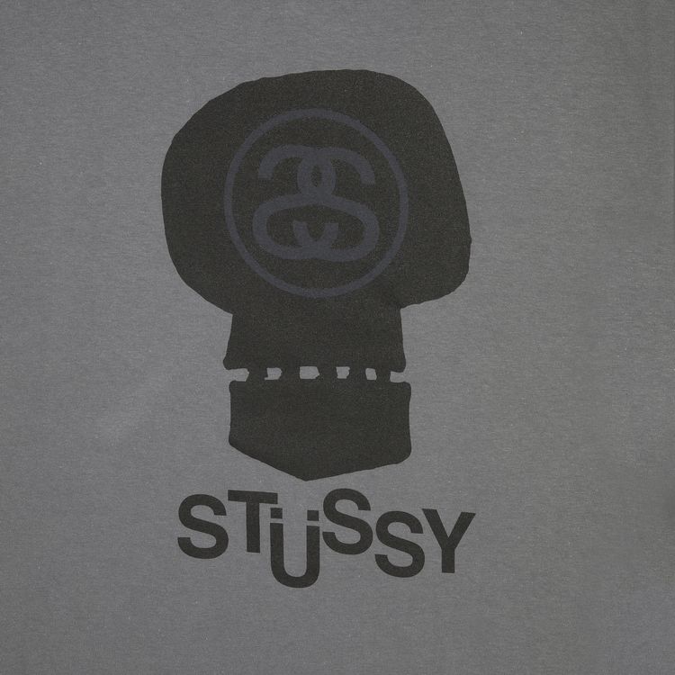 Stussy Link Skull Tee Black