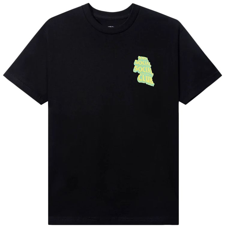 Anti Social Social Club Quest For Love Tee Black