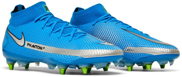 Nike Phantom GT Elite DF SG Photo Blue Metallic Silver