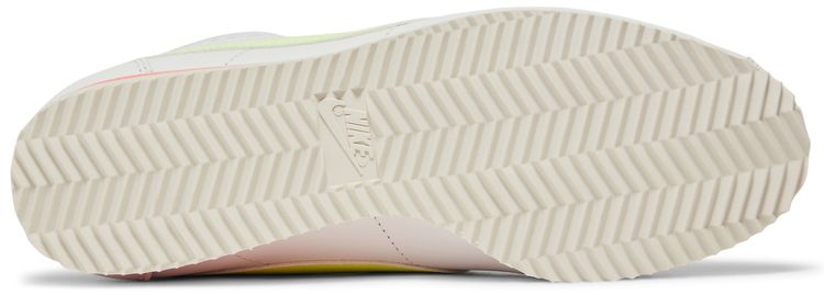 Nike Wmns Classic Cortez Leather Volt Flash Crimson