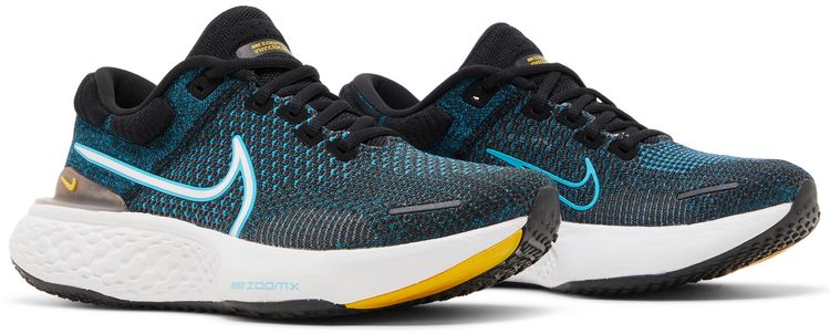 Nike ZoomX Invincible Run Flyknit 2 Black Chlorine Blue